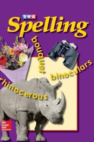 Cover of SRA Spelling, Student Edition (softcover), Grade 6