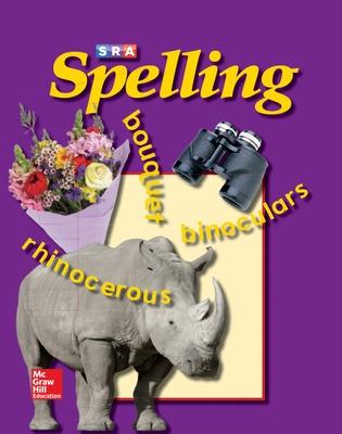 Cover of SRA Spelling, Student Edition (softcover), Grade 6