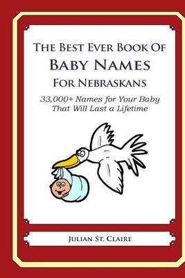 Book cover for The Best Ever Book of Baby Names for Nebraskans