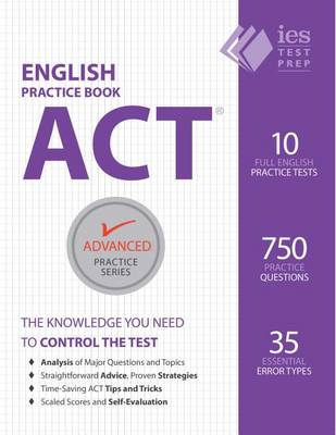 Cover of ACT English Practice Book