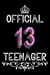Book cover for Official 13 Teenager