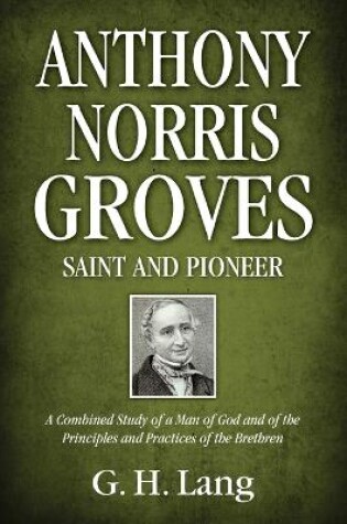 Cover of Anthony Norris Groves