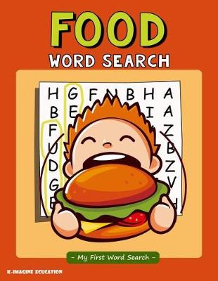 Book cover for Food Word Search - My First Word Search