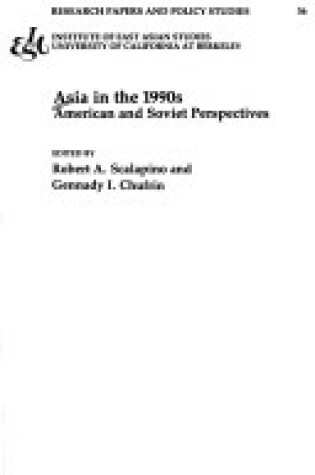 Cover of Asia in the 1990s