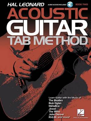 Book cover for Hal Leonard Acoustic Guitar Tab Method - Book 2