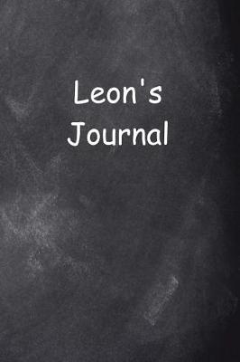 Book cover for Leon Personalized Name Journal Custom Name Gift Idea Leon