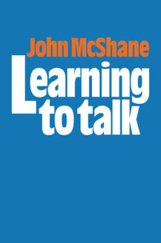 Cover of Learning to Talk