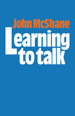 Book cover for Learning to Talk