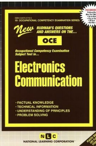 Cover of ELECTRONICS COMMUNICATION