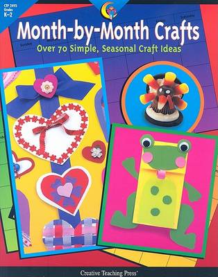 Book cover for Month-By-Month Crafts