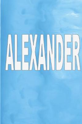 Book cover for Alexander