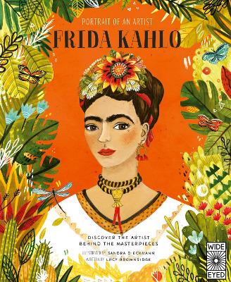 Book cover for Portrait of an Artist: Frida Kahlo