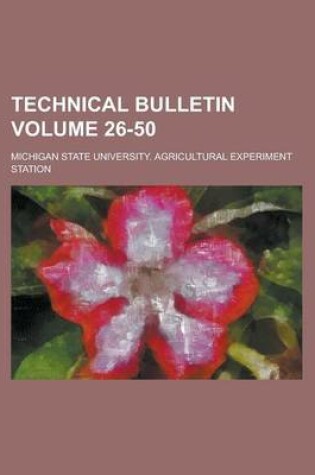 Cover of Technical Bulletin Volume 26-50