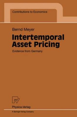 Cover of Intertemporal Asset Pricing