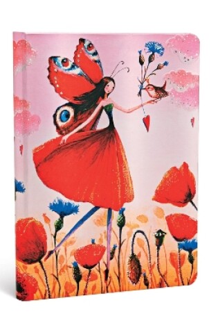 Cover of Poppy Field Lined Hardcover Journal