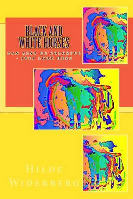 Book cover for Black and white horses