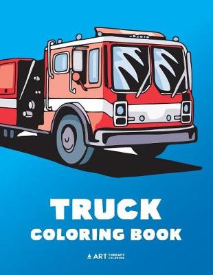 Book cover for Truck Coloring Book