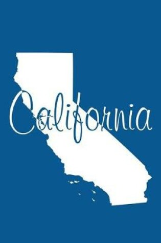 Cover of California - Oxford Blue Lined Notebook