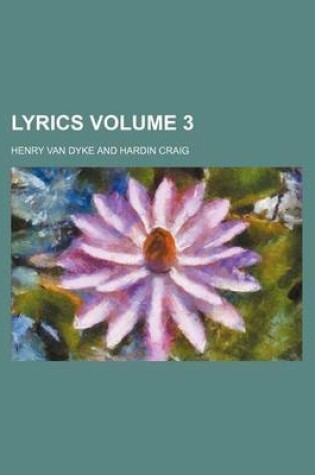 Cover of Lyrics Volume 3