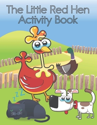 Book cover for The Little Red Hen Activity Book