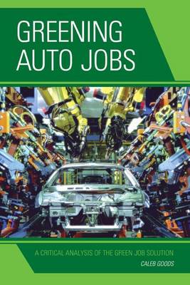 Cover of Greening Auto Jobs