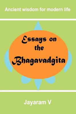 Book cover for Essays on the Bhagavadgita