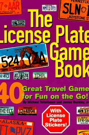 Cover of The License Plate Game Book