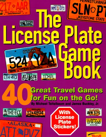Book cover for The License Plate Game Book