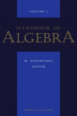 Cover of Handbook of Algebra