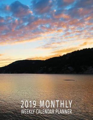 Book cover for 2019 Monthly Weekly Calendar