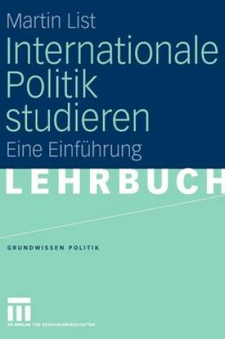 Cover of Internationale Politik Studieren