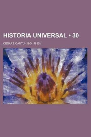 Cover of Historia Universal (30)