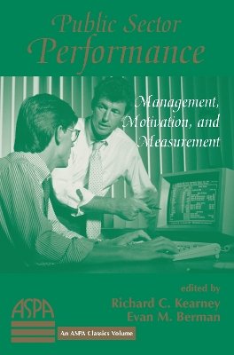 Book cover for Public Sector Performance