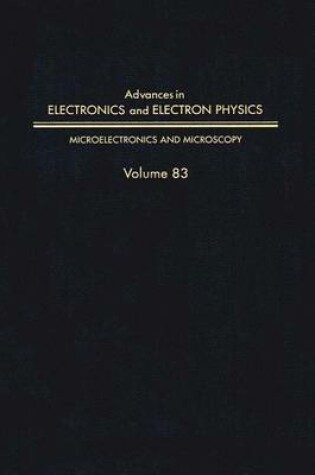 Cover of Adv Electronics Electron Physics V83