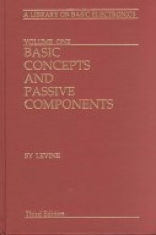 Cover of Basic Concepts and Passive Components