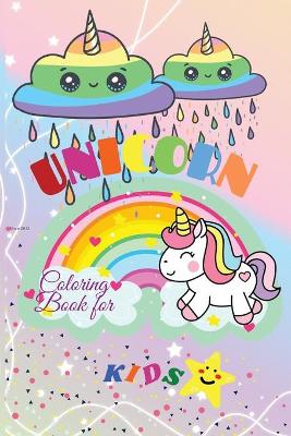 Book cover for Unicorn Coloring Book for Kids