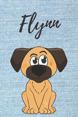 Book cover for personalisiertes Notizbuch Hunde / Malbuch / Tagebuch / Journal / DIN A5 / Geschenk Flynn