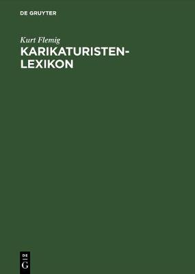 Book cover for Karikaturisten-Lexikon