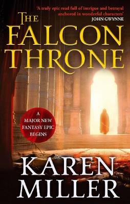 Book cover for The Falcon Throne