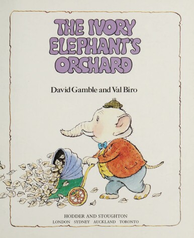 Book cover for The Ivory Elephant's Orchard