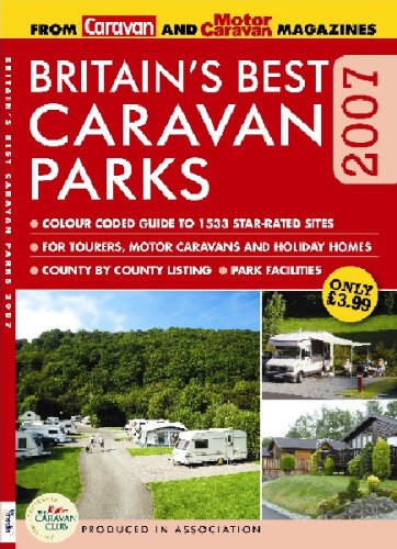 Book cover for Britain's Best Caravan Parks
