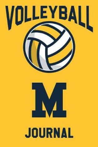 Cover of Volleyball Journal M