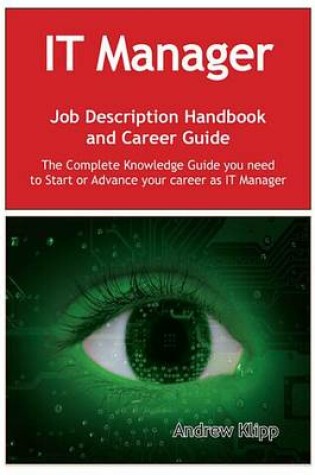 Cover of The It Manager Job Description Handbook and Career Guide