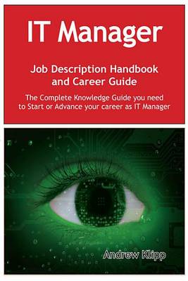 Book cover for The It Manager Job Description Handbook and Career Guide