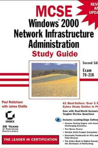 Cover of MCSE: Windows 2000 Network Infrastructure Administration Study Guide