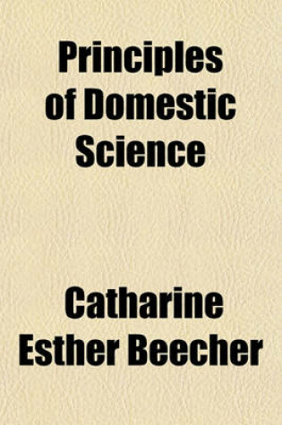 Cover of Principles of Domestic Science