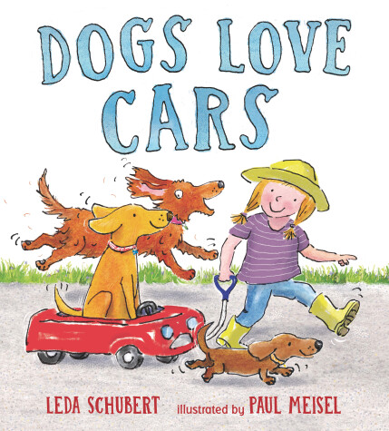 Book cover for Dogs Love Cars