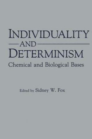 Cover of Individuality and Determinism