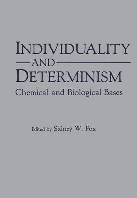 Book cover for Individuality and Determinism