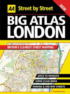 Cover of AA Street by Street Big Atlas London